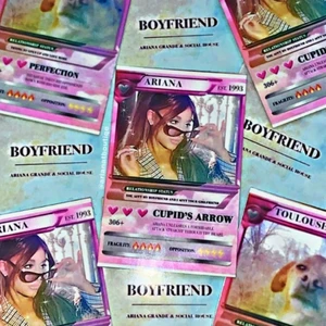 Ariana & Toulouse Pokémon Cards - Inkluderar = ett Ariana eller Toulouse Pokémon kort                  I lager = 8 i lager                                                                    Om = Jätte fina Ariana & Toulouse Pokémon kort som även är själv gjorda