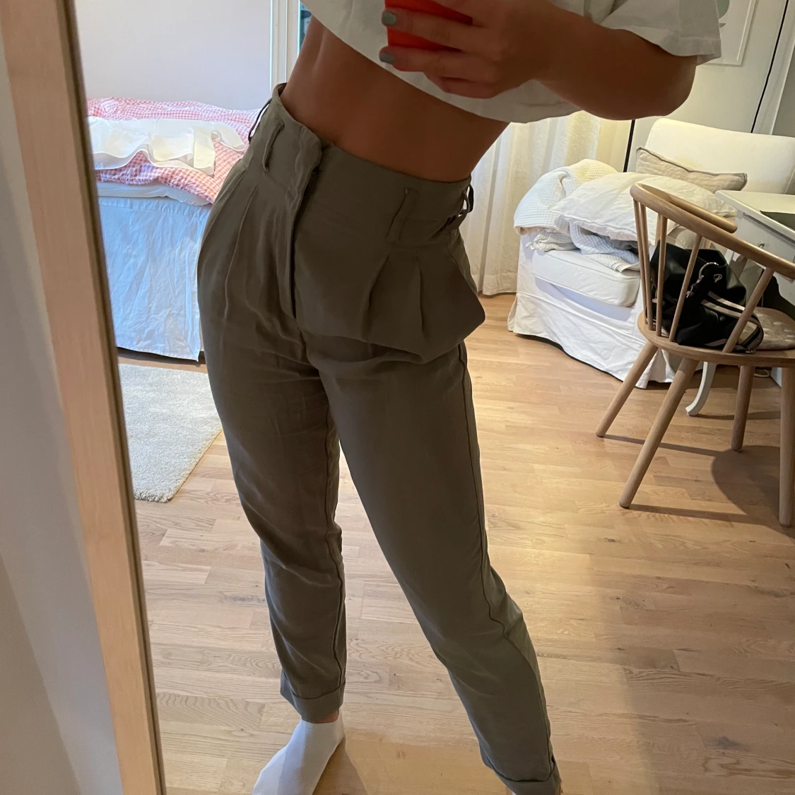 Coola gröna byxor  - 90