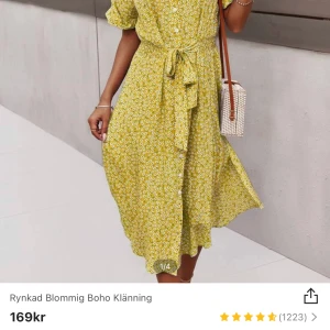 Klänning - Jätte fin klänning ifrån Shein men förstor för mig, enbart testad