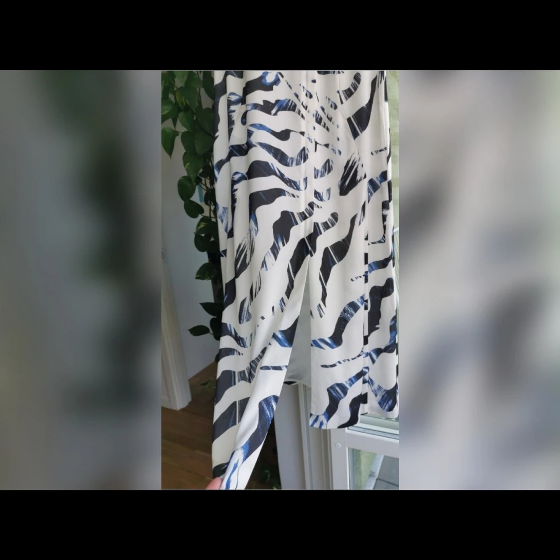 Mid-leg dresse WHYRED (White and bleu)  - 90