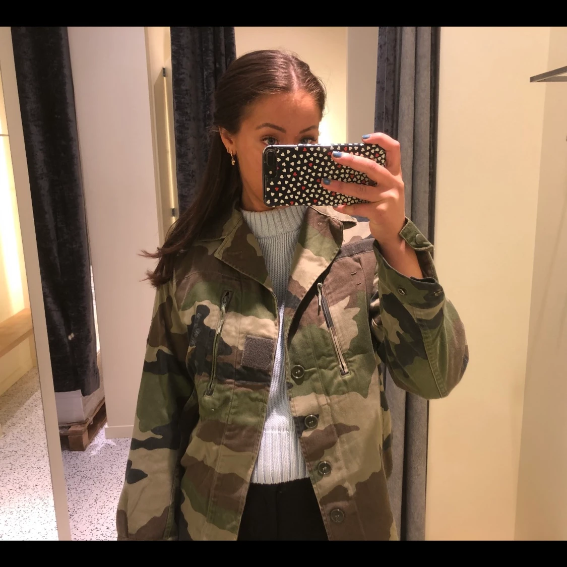 Militärjacka XS - 90