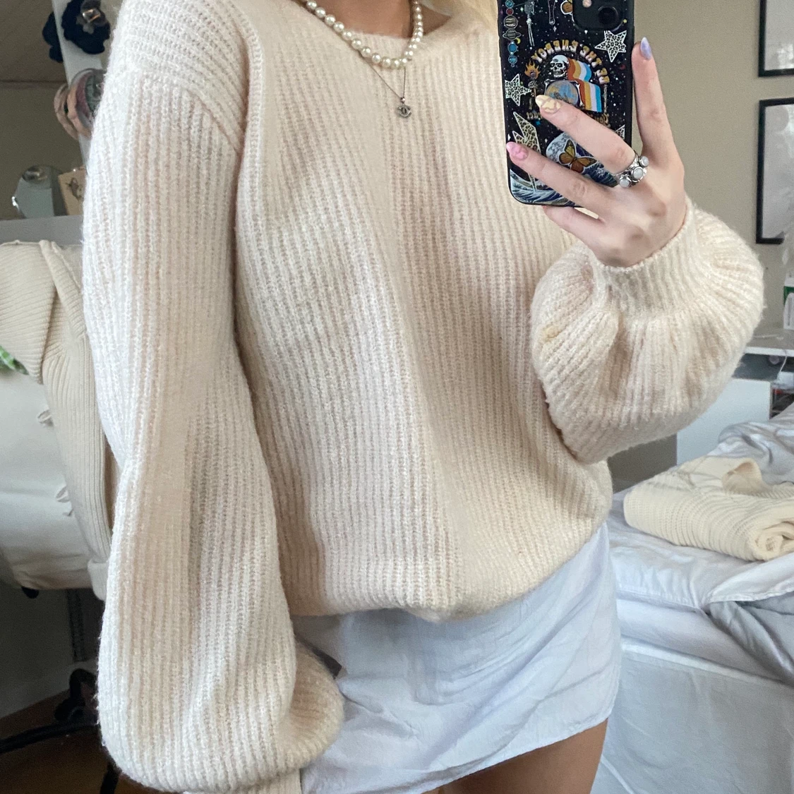 Stickad tröja ifrån nakd X linn ahlborg