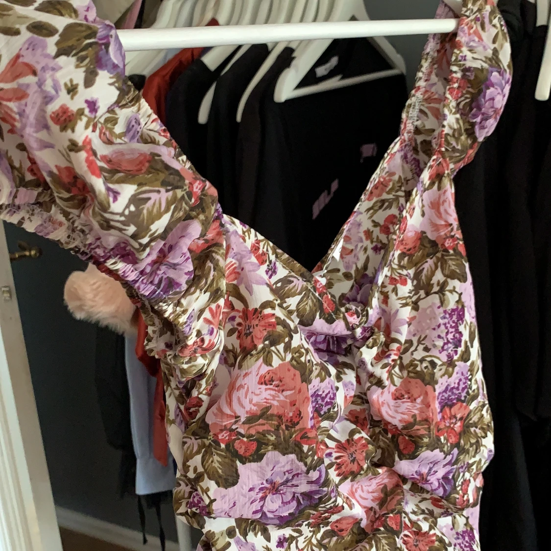 Thriftad blomklänning - 91