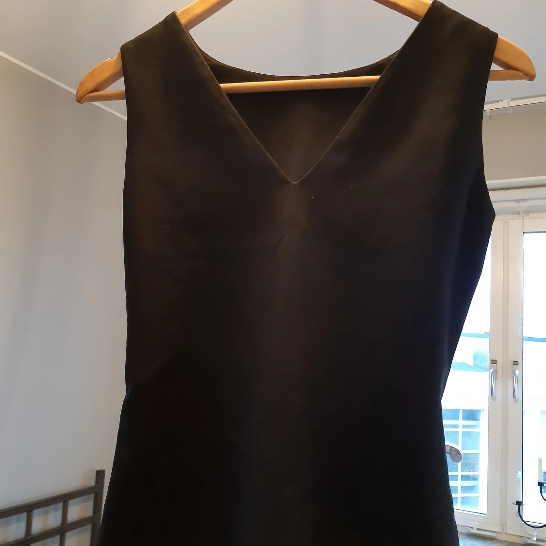 Svart klänning med korsett, Strl XS - 90