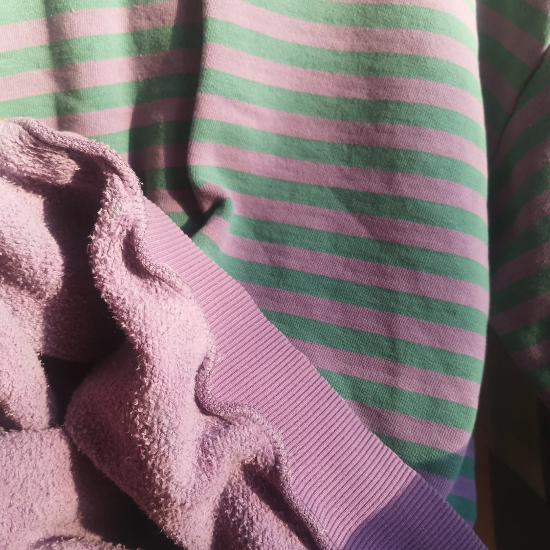 Retro vintage randig sweatshirt - 91