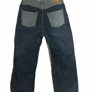 Jeans  - Patched jean with a bleached blue color and dark blue color ✨✨