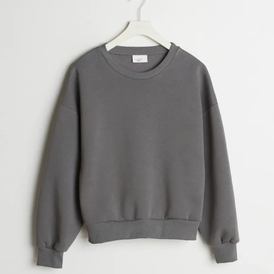 Grå sweatshirt  - 90