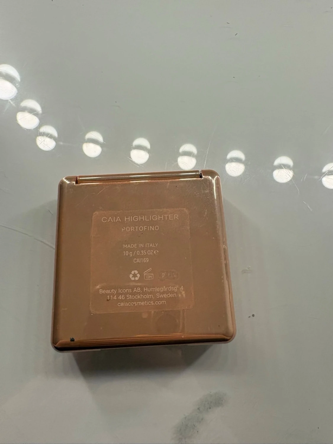 CAIA highlighter i guldig nyans - 2