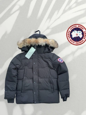 Svart Canada goose jacka - Storlek M 🇨🇦🖤 - • 🖤 Canada Goose jacka – Storlek M • 🆕 Helt ny med tags kvar! • Aldrig använd • Perfekt skick – inga fläckar eller skador • Äkta premiumkvalitet • Varm och perfekt för höst & vinter ❄️ • Stilren svart färg – passar till allt • Pälsfodrad huva för extra värme och lyxig look • Tjock och bekväm – håller dig varm i kalla temperaturer • 💯 Skick: 10/10 • 💬 Tveka inte att skriva om du har frågor! Jag svarar snabbt. • 📸 Kan skicka fler bilder vid intresse. • 🤝 PRISET KAN ALLTID DISKUTERAS! 