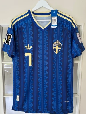 Sverige Tröja 2026 - #7 Lucas Bergvall. Helt ny