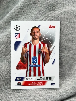 Match Attax fotbollskort Griezmann - Fint kort, välbehandlat 