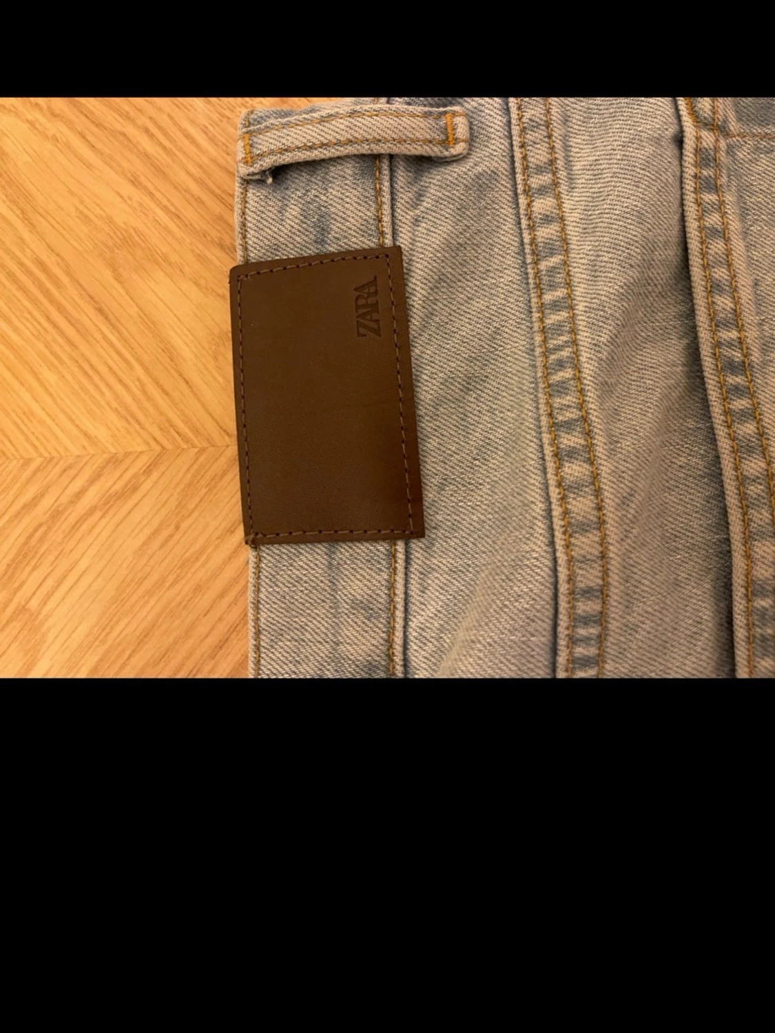 Ljusblå raka jeans från Zara 34/34 - 3