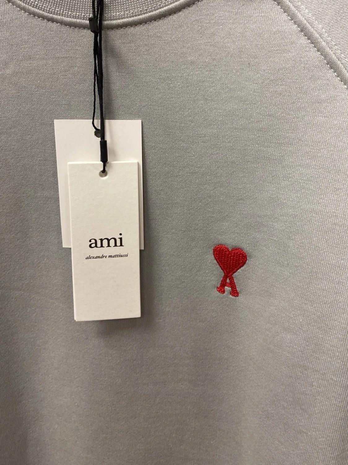 Grå sweatshirt  - 1