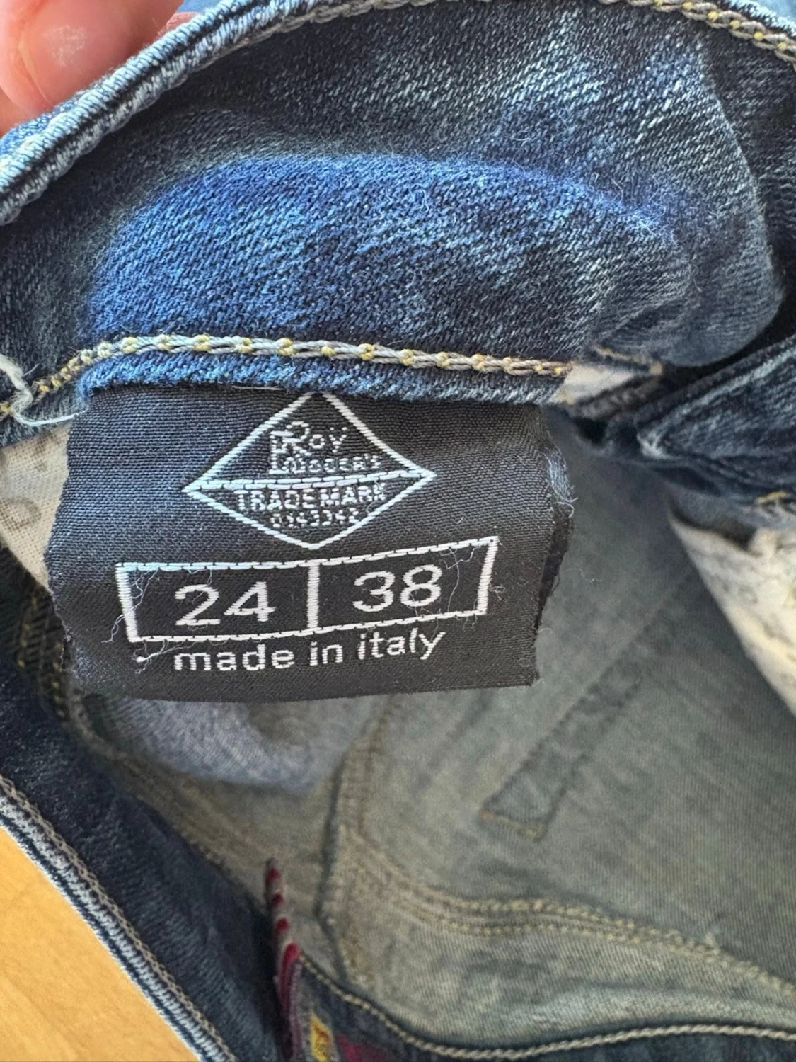 Blå jeanskjol från Roy Rogers - 3