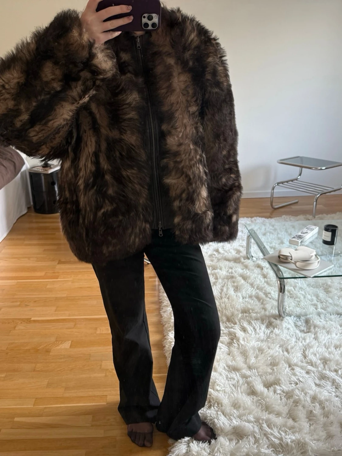 Pälsjacka hm studio  - 1