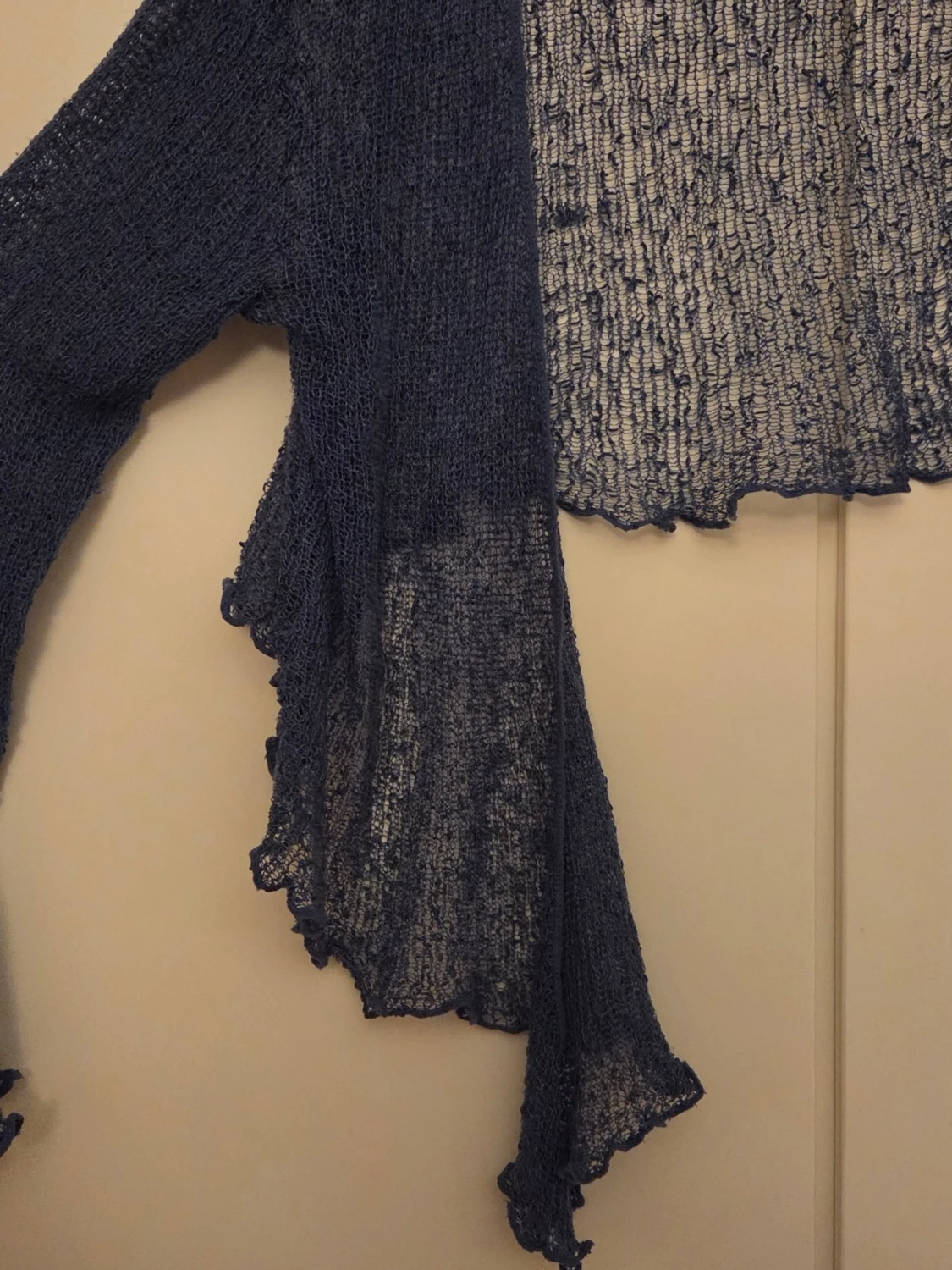 Blå meshig kofta från Aganzi - 3