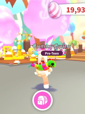 Gummy Guana 9 stycken - Skriver min Roblox user till dig