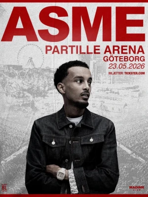 ASME - Säljer två asme biljetter 23.05.26 PARTILLE ARENA i Göteborg