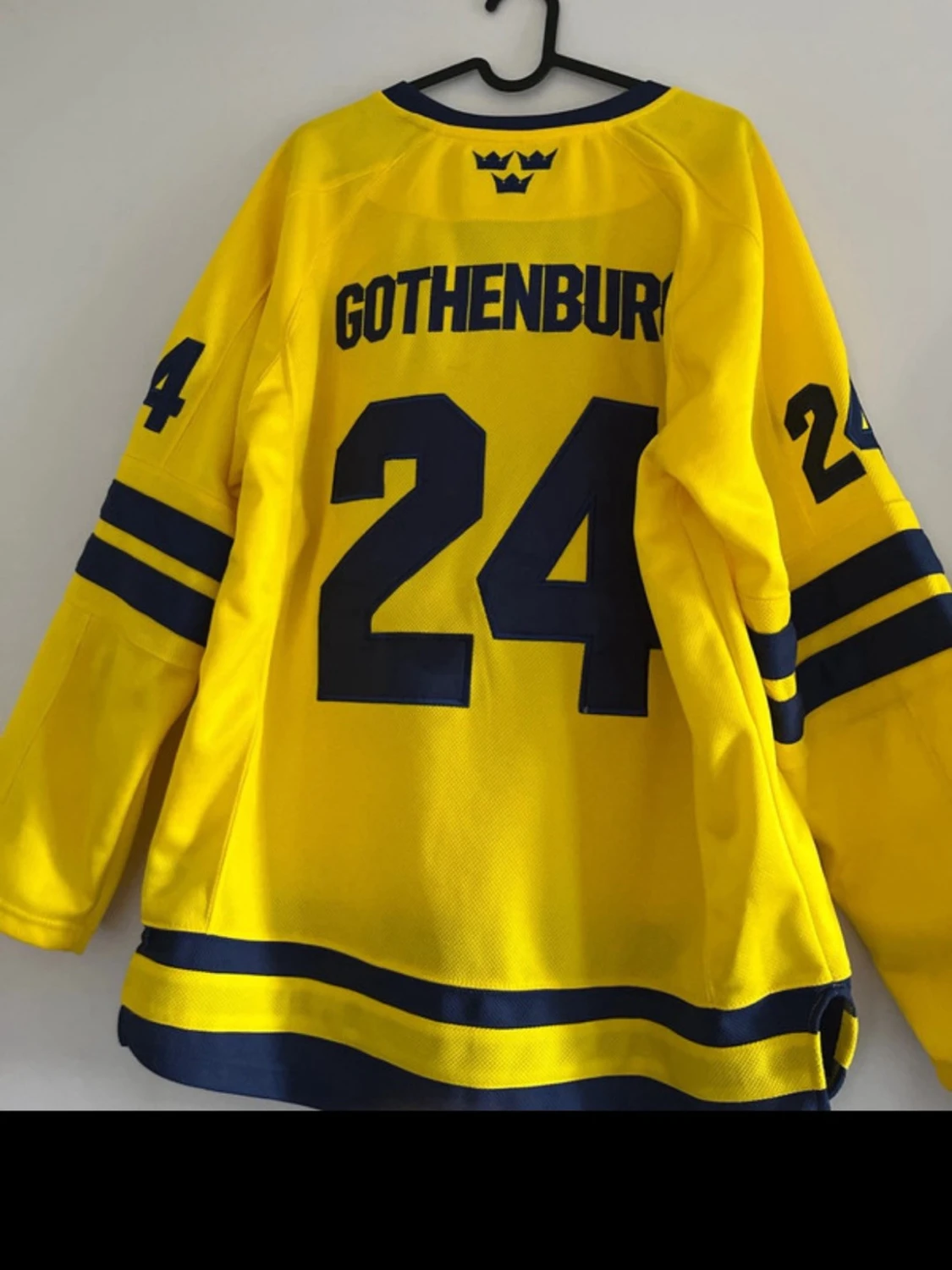 Gul Tre Kronor hockeytröja S/M - 3