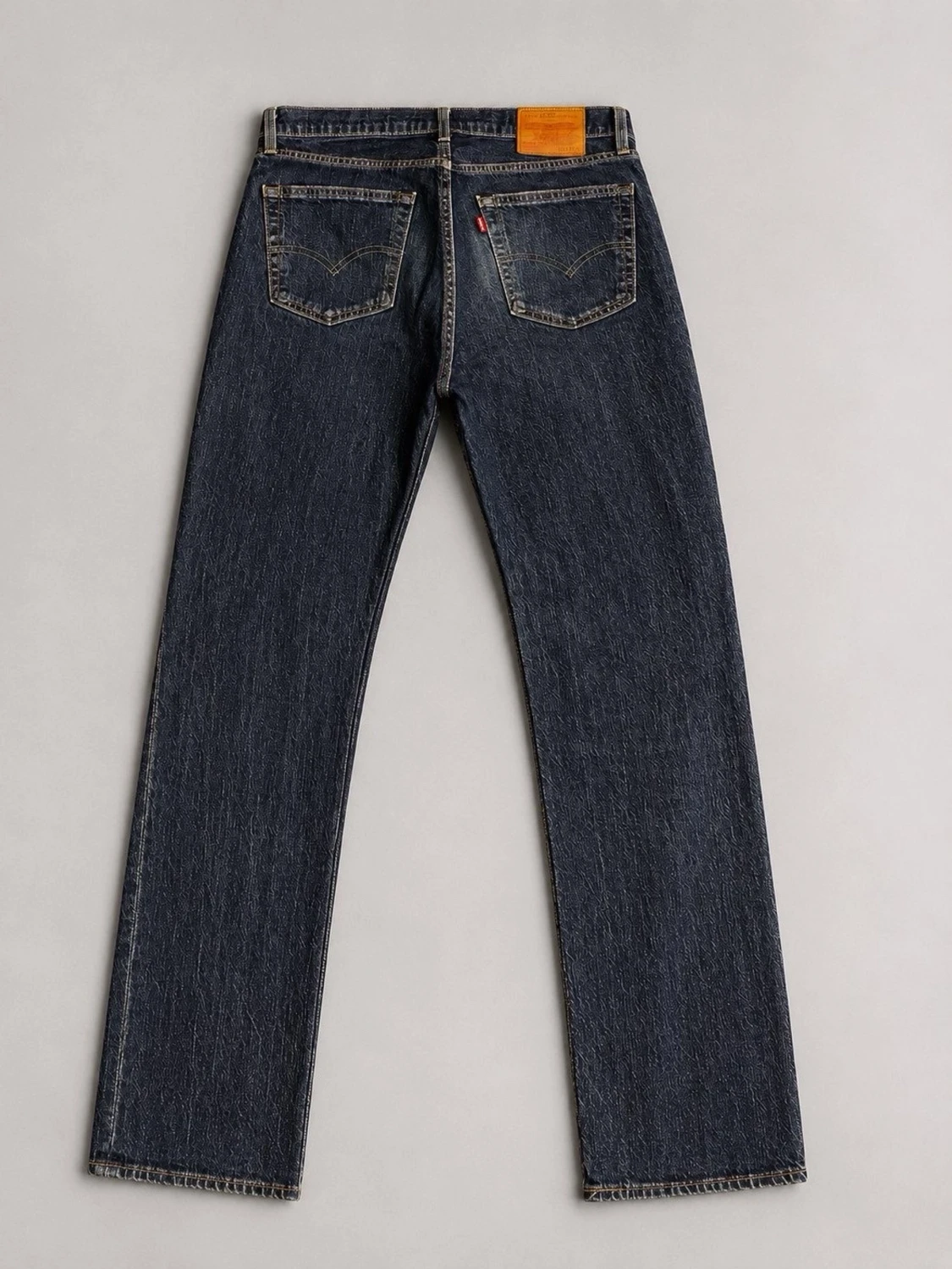 Levi's raka blå jeans - 1