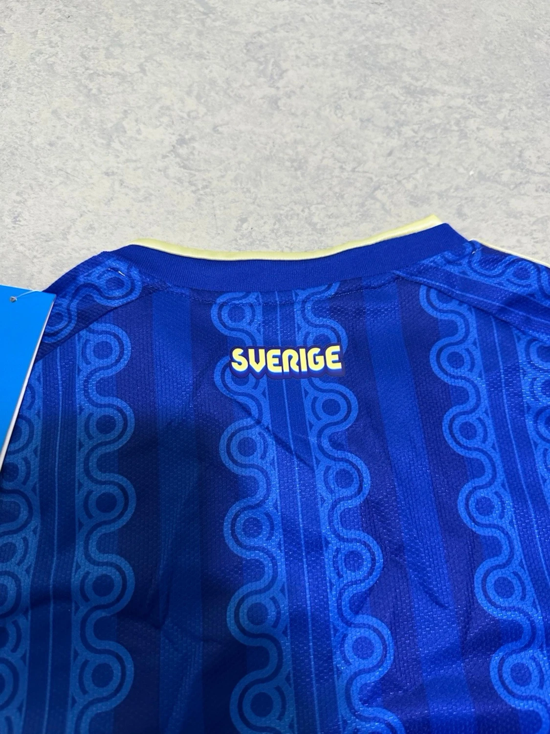 Blå Sverige fotbollströja Adidas - 5