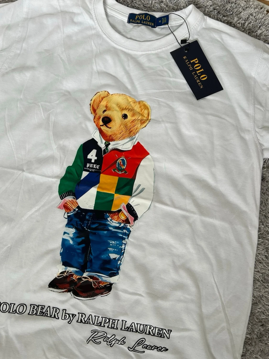 Vit Polo Bear t-shirt  - 1