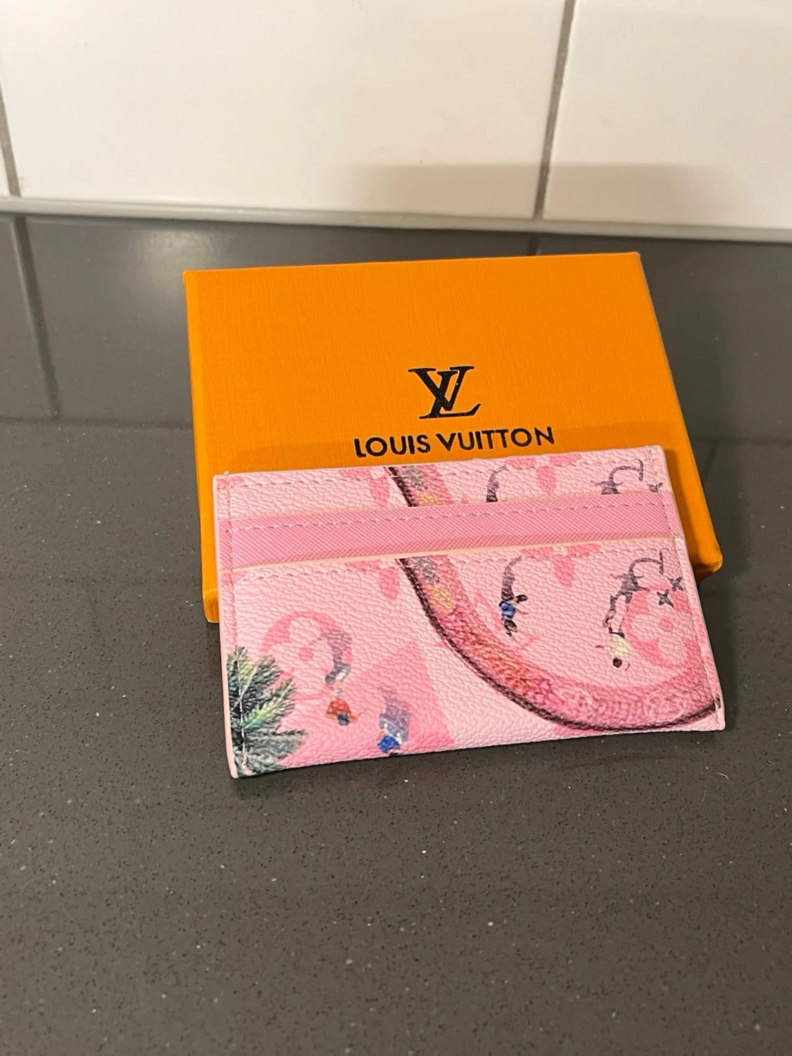  rosa korthållare - 2