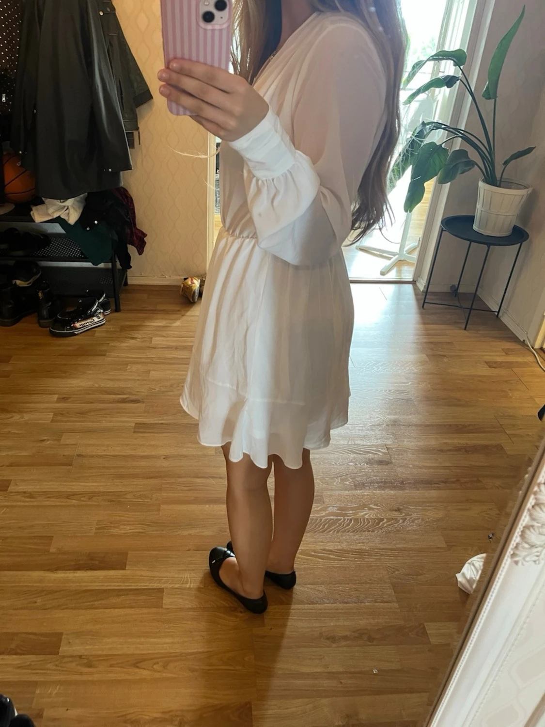 Vit klänning  - 1