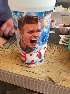 Mcdonalds mugg - Beckham muggen (helt oanvänd)