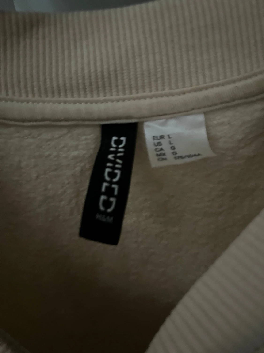 Beige sweatshirt med Austin-tryck - 4