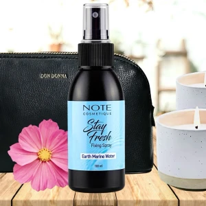 Stay Fresh Fixing Spray från Note Cosmetique! - Stay Fresh Fixing Spray från Note Cosmetique med Earth Marine Water. 100 ml. Oanvänd. 