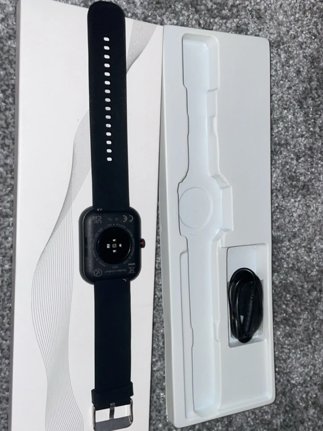 Svart smartwatch - 2