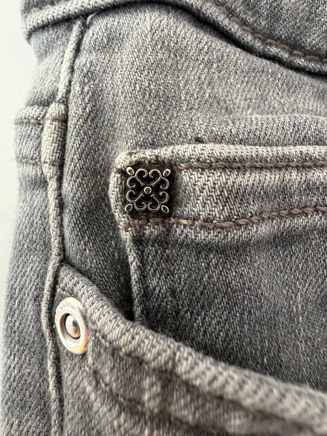 Grå bootcut jeans från ONLY - 5