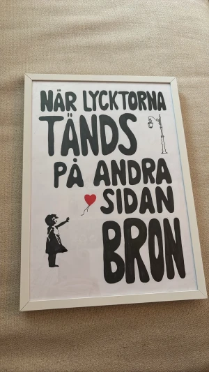 Håkan Hellström poster - Egengjord!! Priset är diskuterbart, hör av dig vid frågor💗                                                                                             Säljes utan tavelramen💗