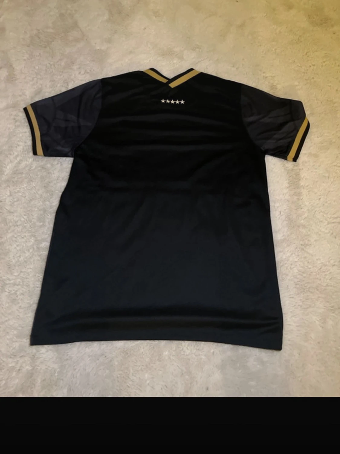 Svart Brasilien x Stüssy fotbollströja - 1