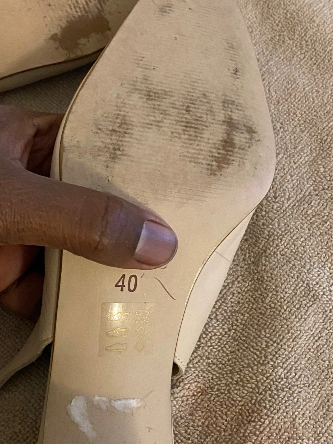 Beige pumps från Daniel Hechter - 6