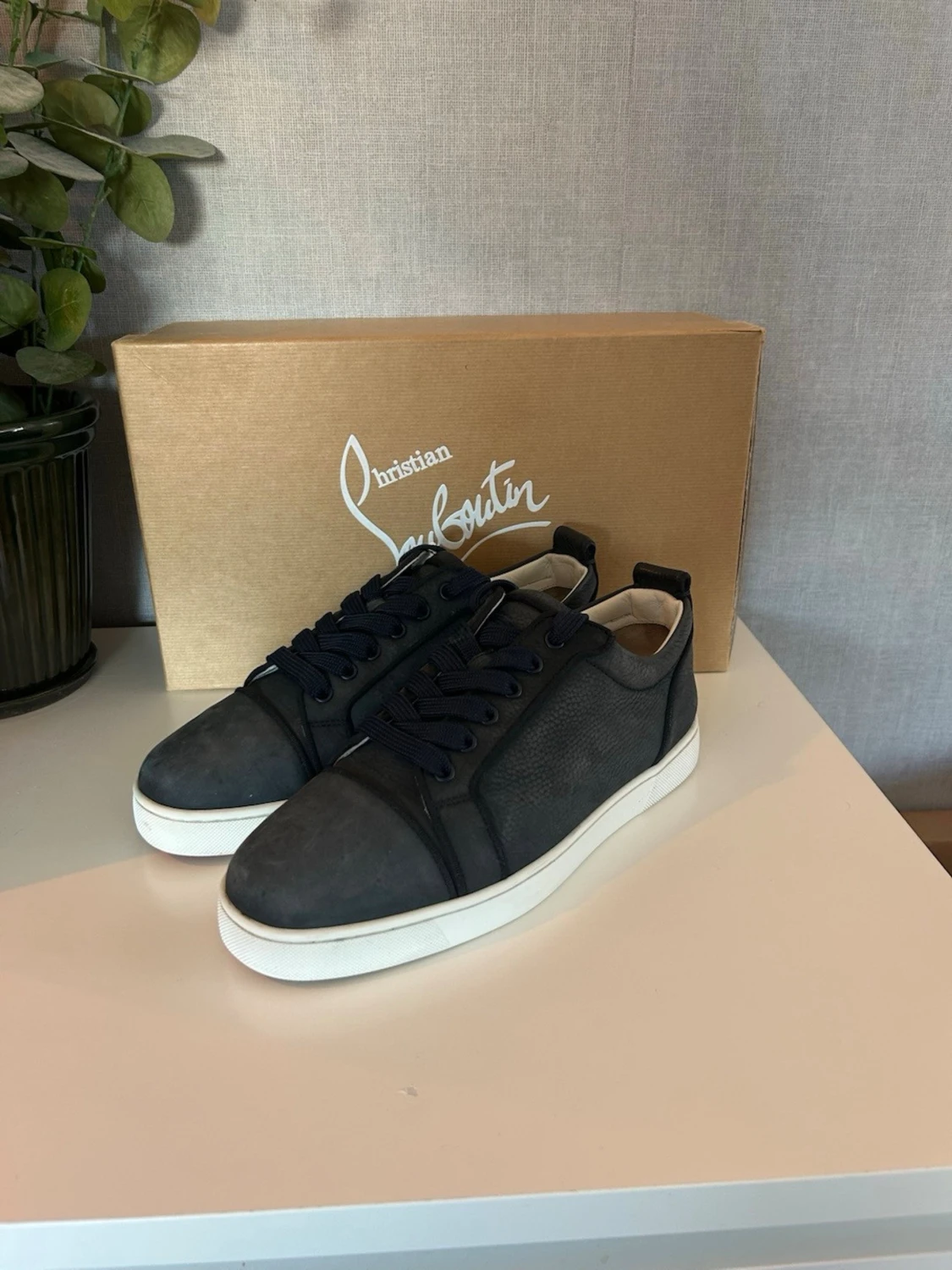 Svarta Christian Louboutin sneakers - 1