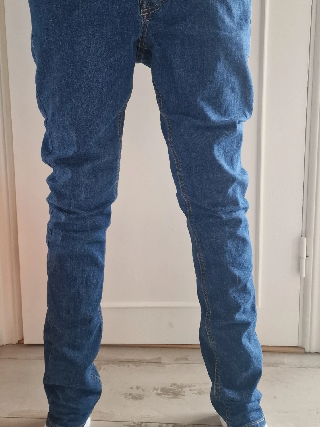 Blå skinny jeans från Crocker - 4