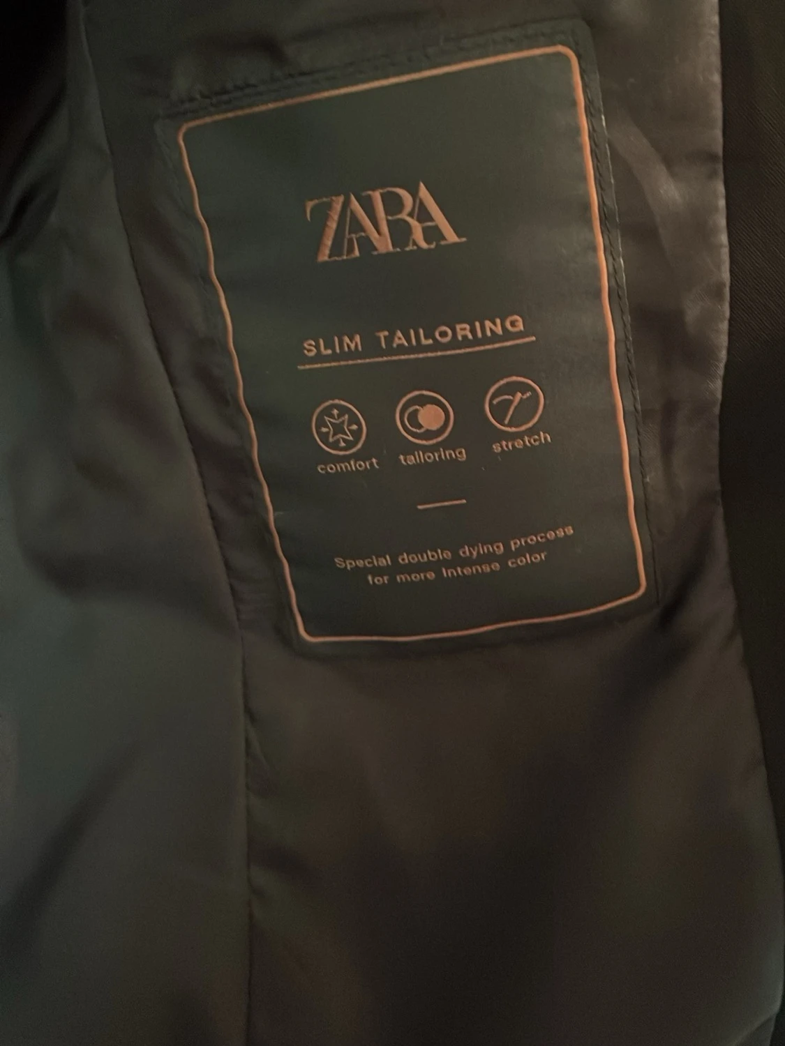 Svart kavaj från Zara Slim Tailoring - 1