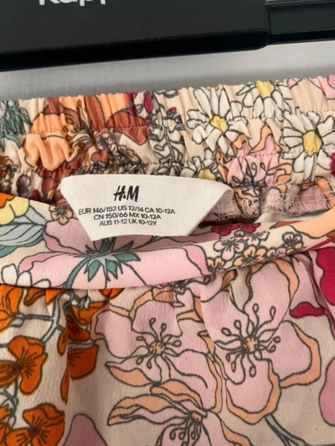 Blommig volangkjol från H&M - 1