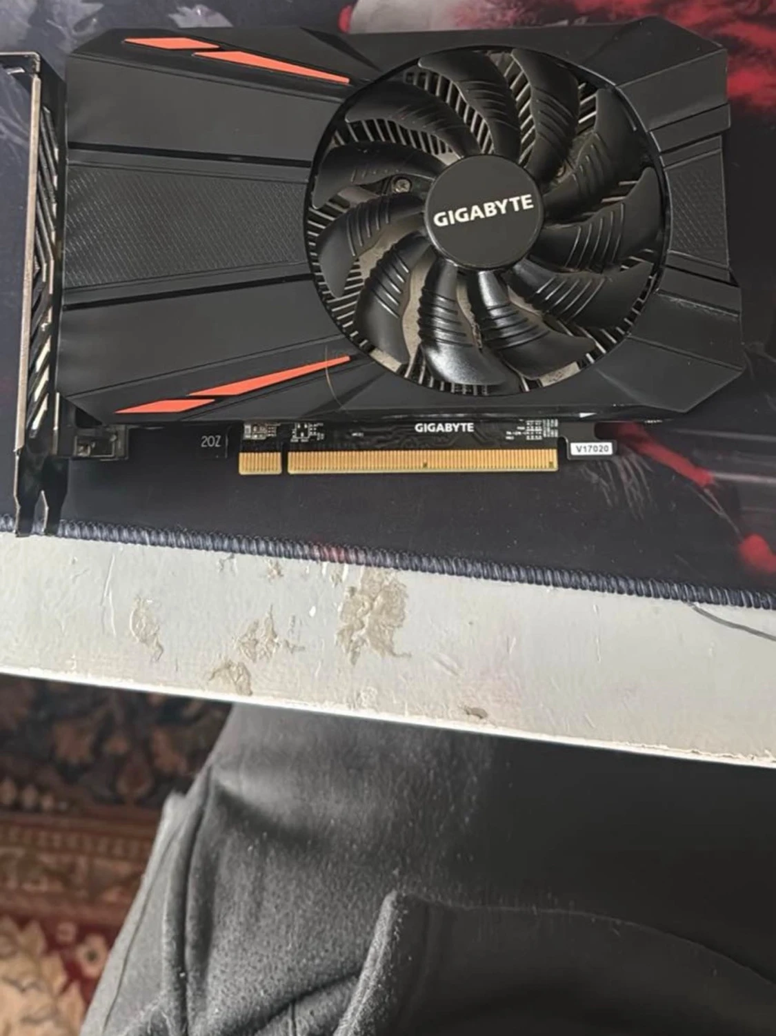 Gigabyte grafikkort svart/orange