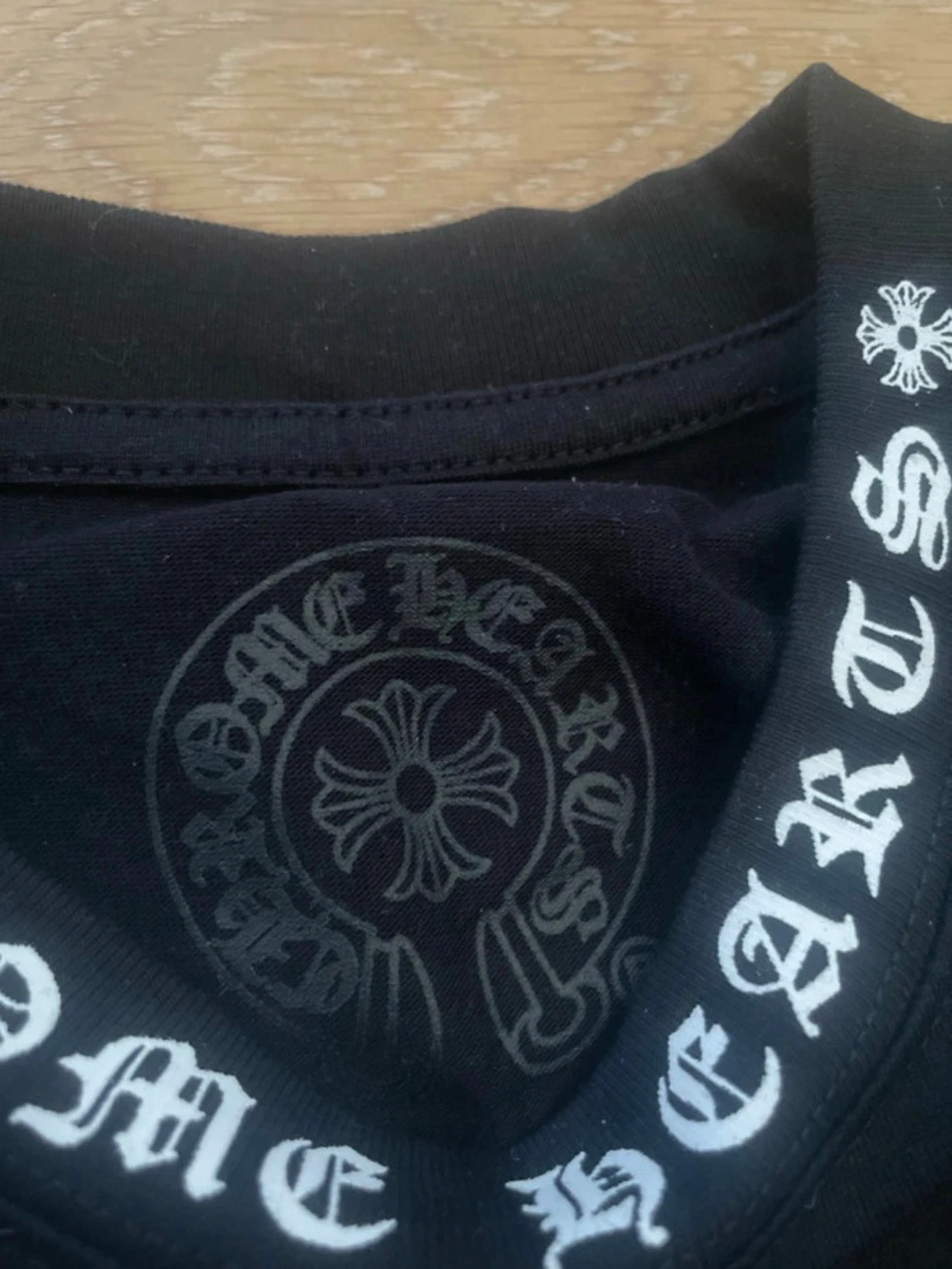 Svart Chrome Hearts x Comme des Garçons t-shirt - 2