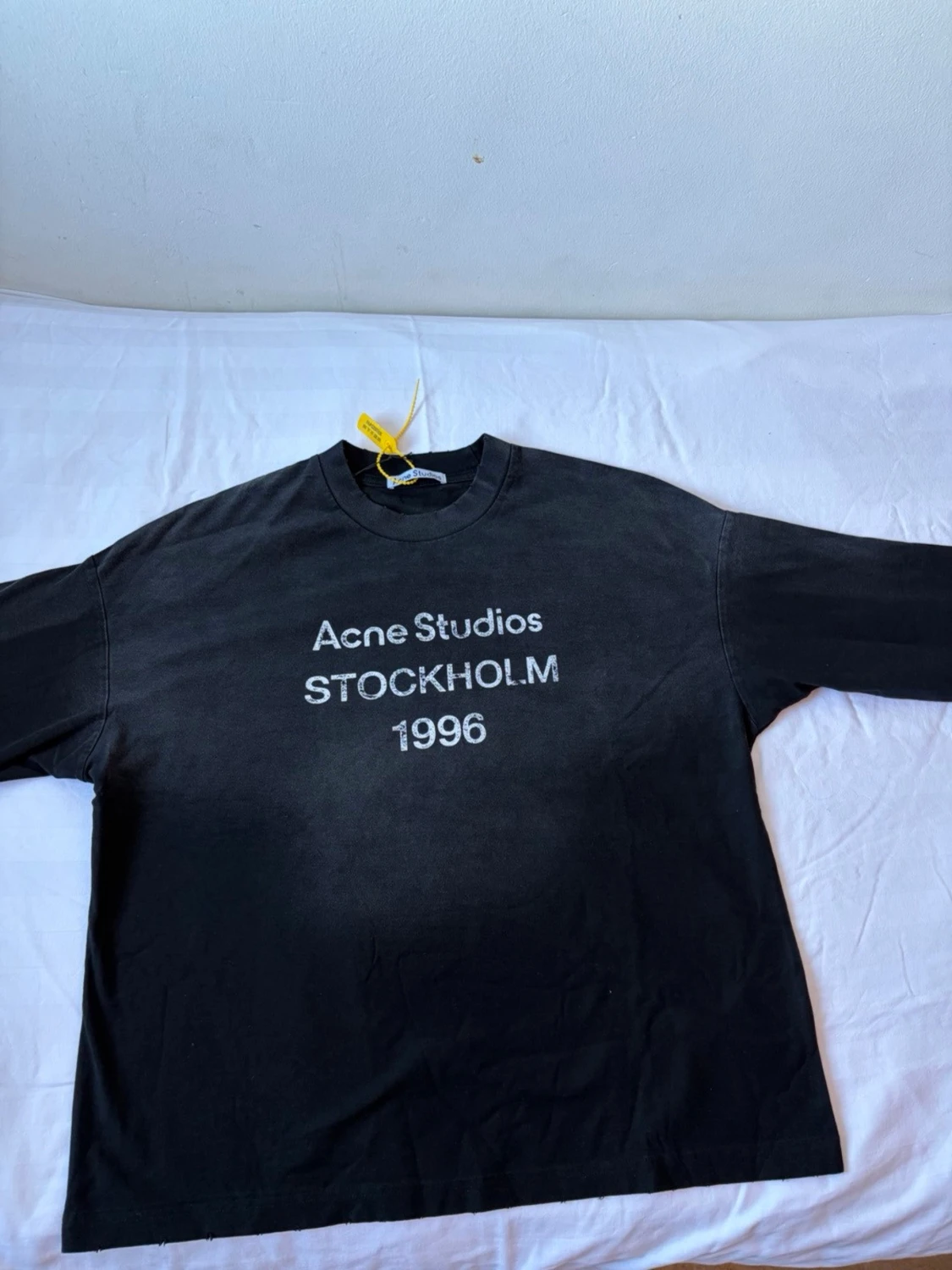 Svart långärmad topp Acne Studios - 1