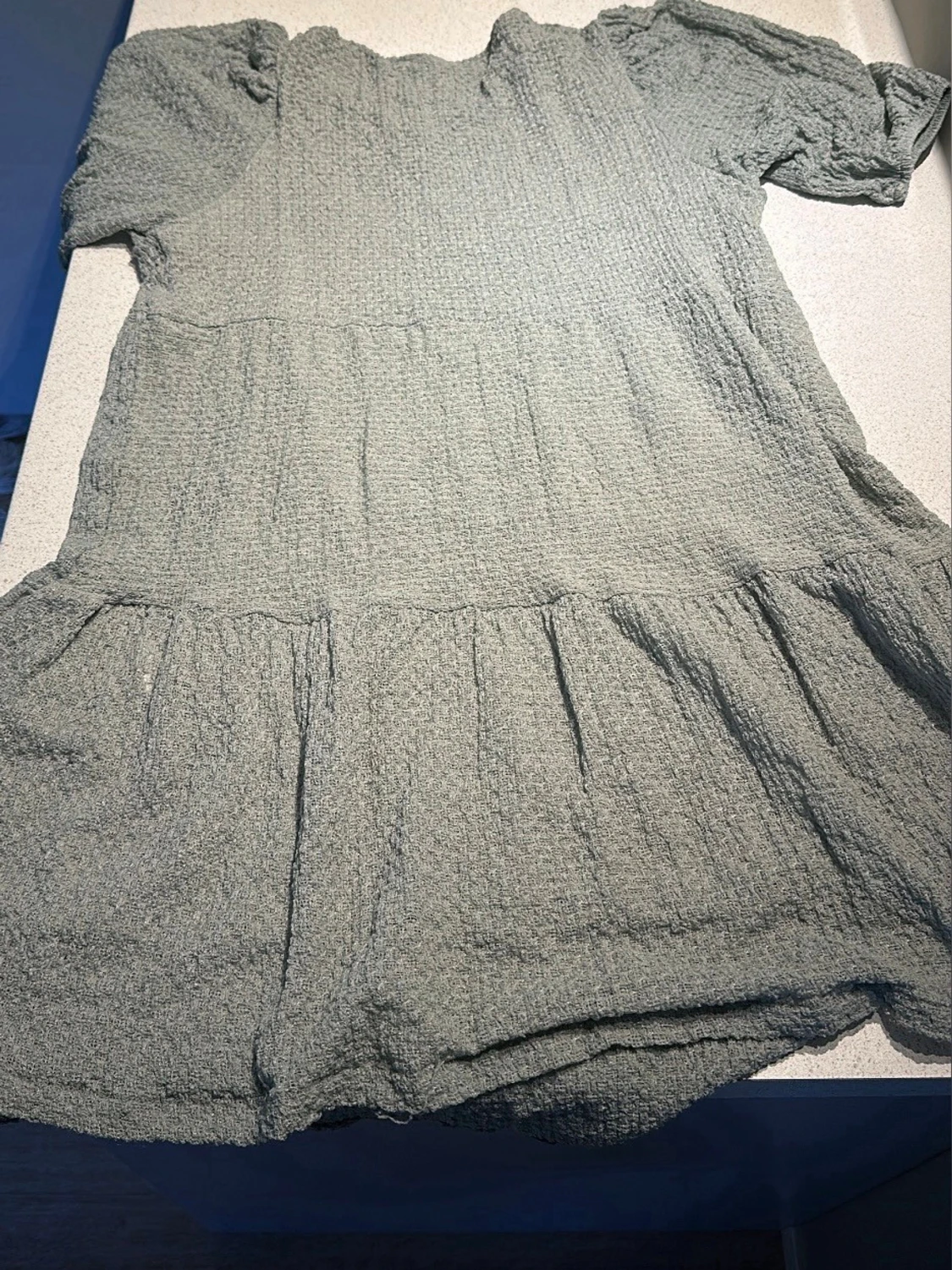 Grön kort klänning från Pull&Bear - 2