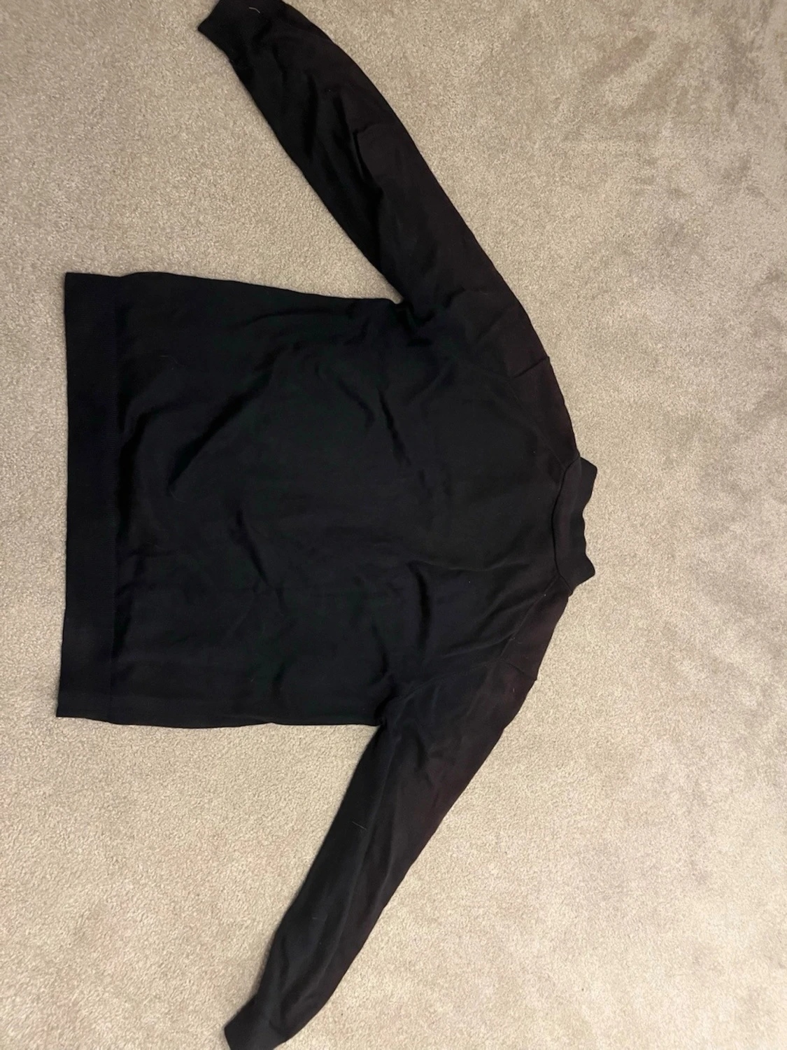 Svart halvzip tröja från Bläck - 2