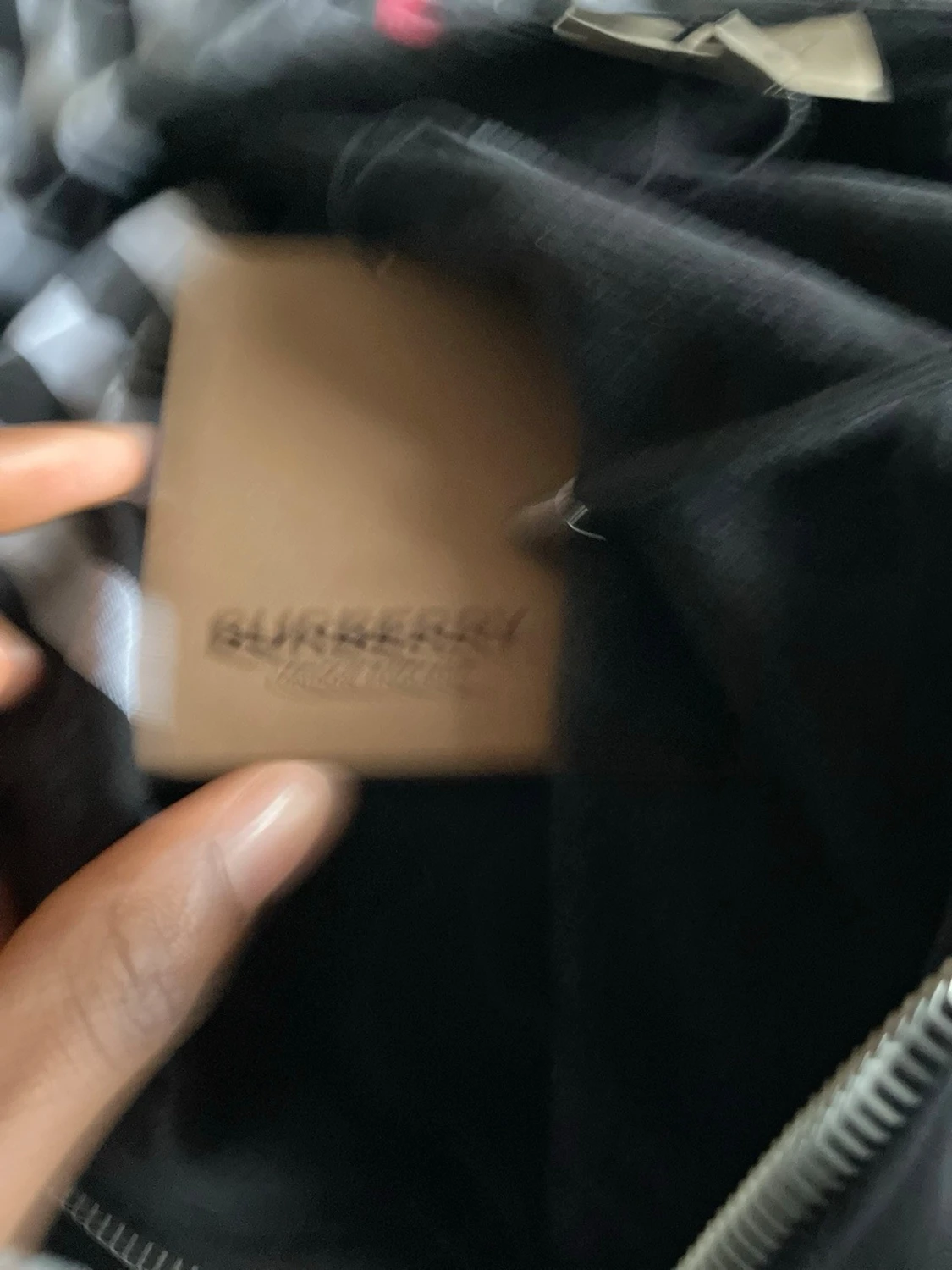 Svart hoodie från Burberry - 3