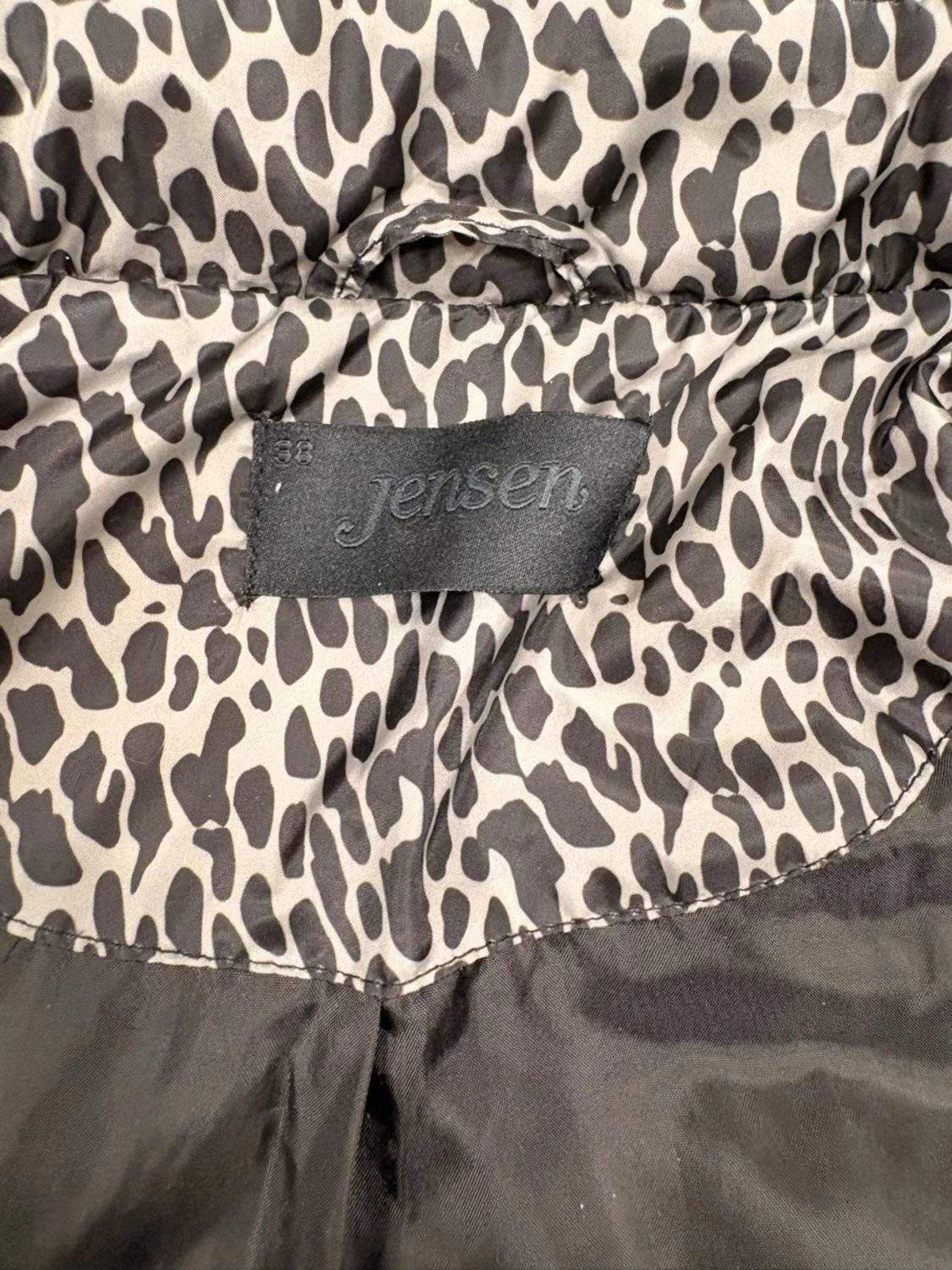 Leopardmönstad vårjacka - 3