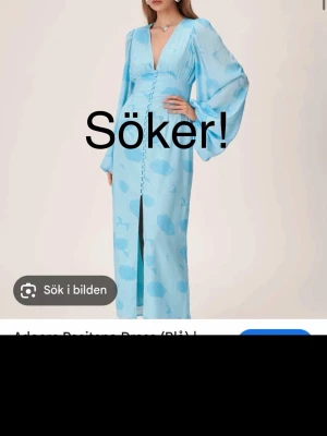 Adoore klänning - SÖKER!  - Söker efter denna bedårande klänning i storlek 38, är det någon som har?  🤞🏽 🩵 