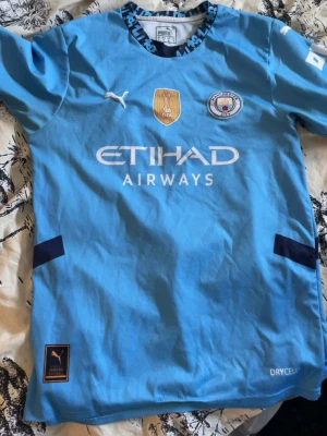 Manchester City matchtröja Puma - Fin manchester city tröja i storlek S. Använd  en del men växt ur.