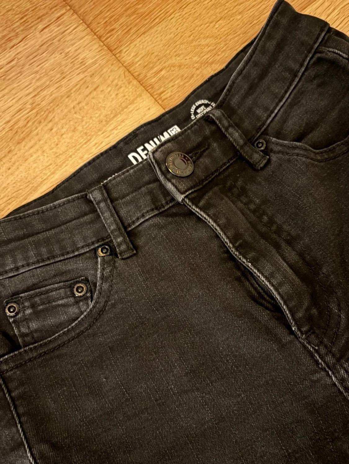 Svarta bootcut jeans från Denim Co - 1